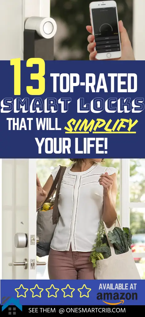 best top rated smart locks for home house apartment door amazon