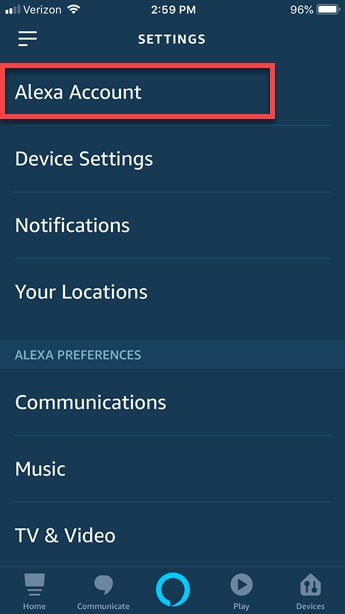 Alexa Privacy Settings