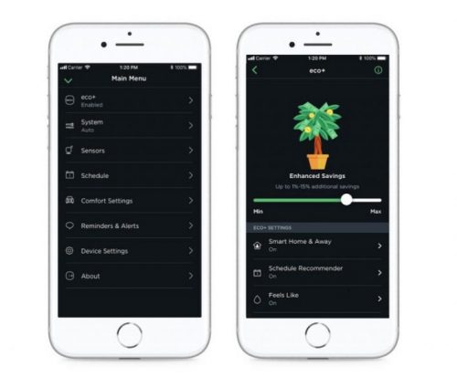 alexa smart thermostats