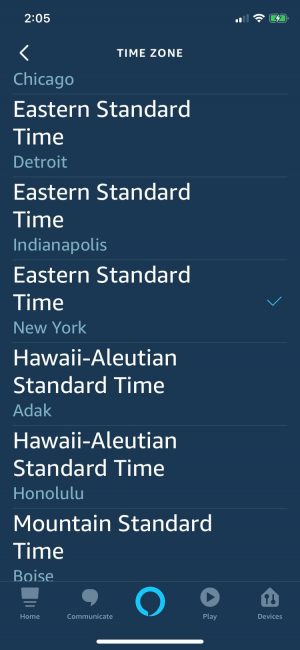 how to set up alexa when you move