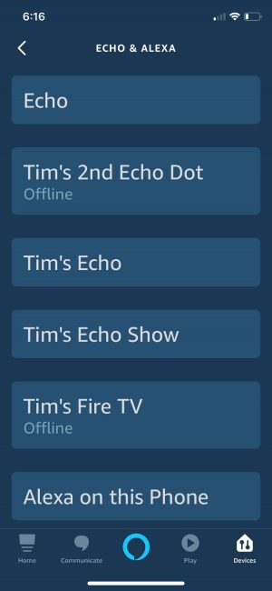 setting up alexa in new house