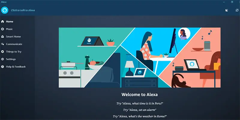 open alexa app