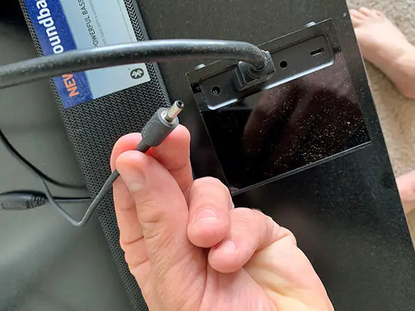 how to fix fire tv cube black screen - power adapter