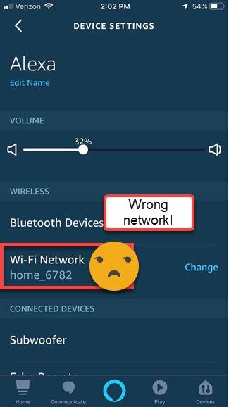 multiroom music wi-fi network setting