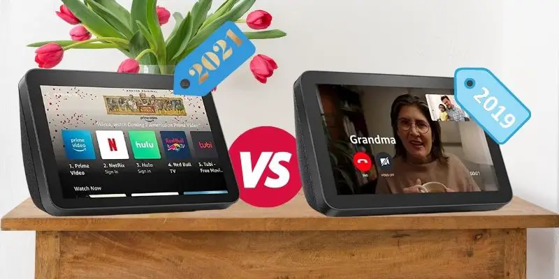 echo show 8 2021 vs 2019