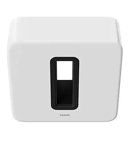 Sonos Sub - The Wireless Subwoofer for Deep Bass - White