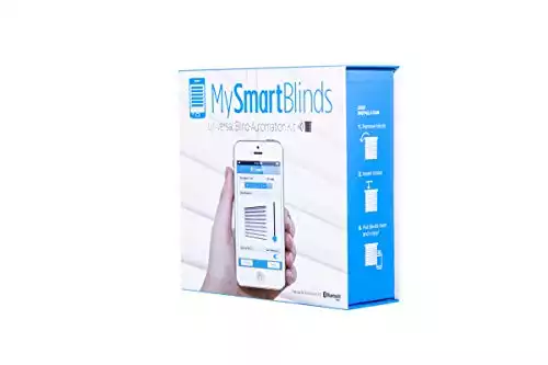 Blinds Automation Kit, transform Ordinary Blinds into Smart automated Window Blinds. iOS & Android Compatible.