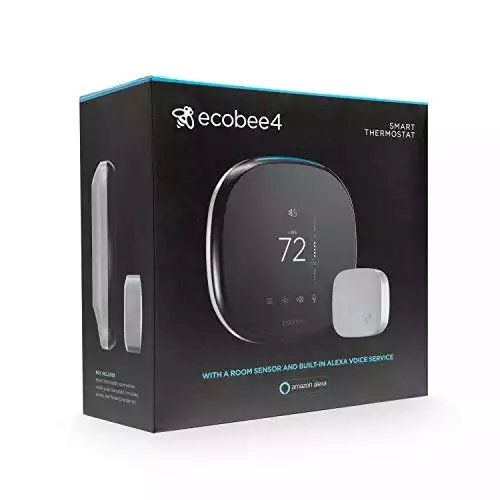 ecobee4 Smart Thermostat with Built-in Alexa