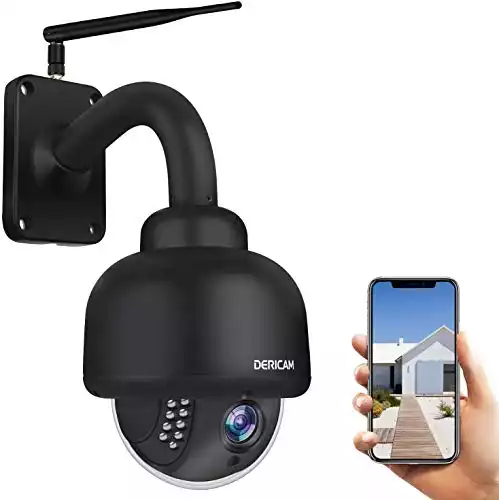 Dericam PTZ WiFi IP Security Camera