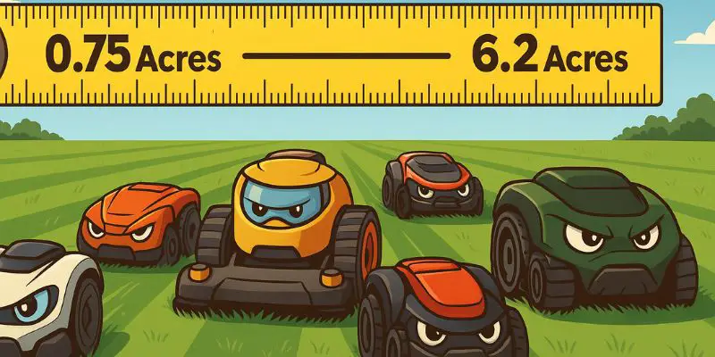 robot mowers for large lawns