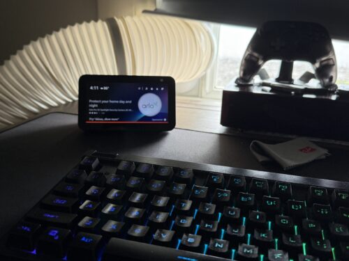 My Echo Show 5 on My Desk