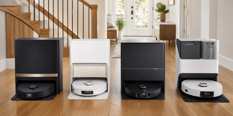 Roomba vs eufy vs Ecovacs vs Neato robot vacuum comparison featured image